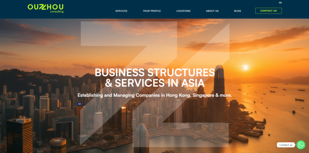 ouzhou consulting homepage