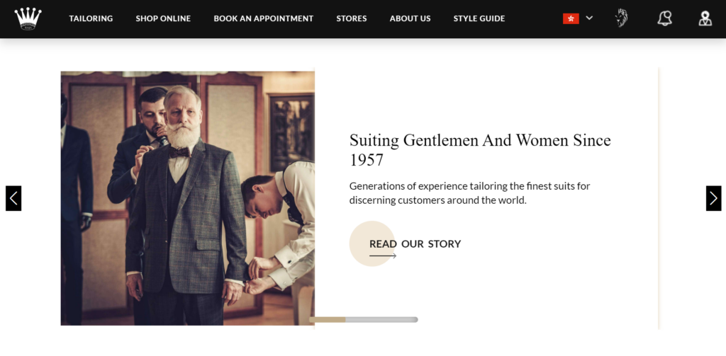 raja fashions homepage