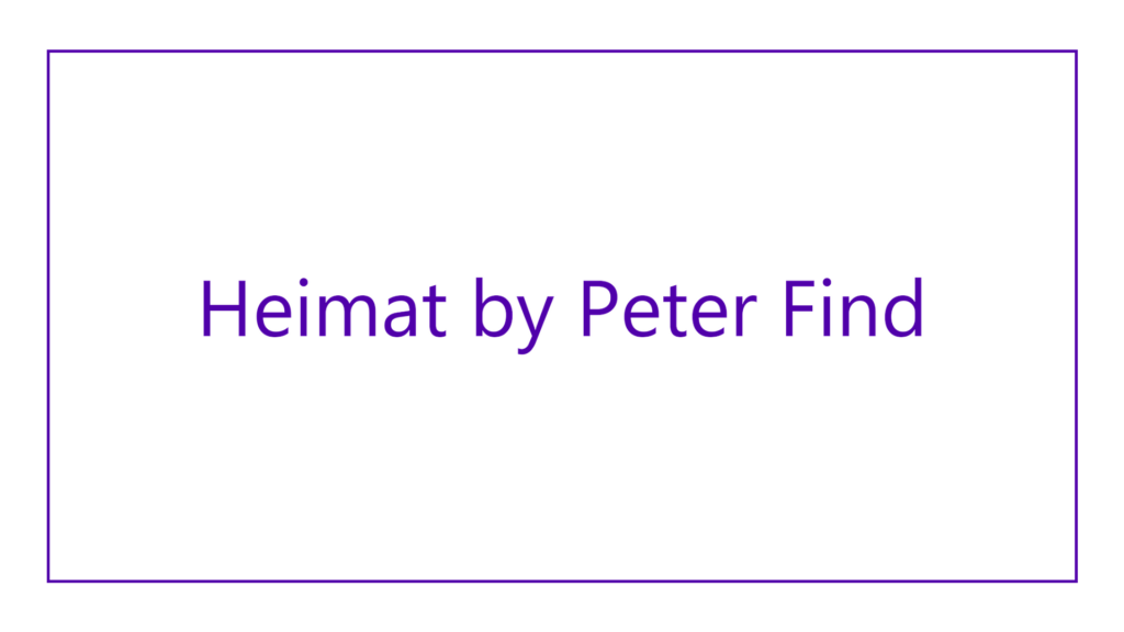 heimat-by-peter-find-logo